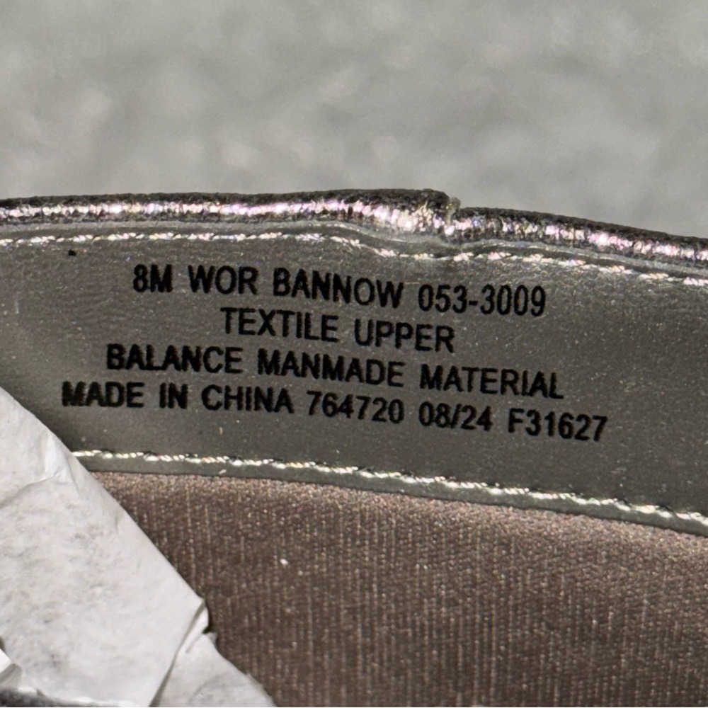 Worthington Women's‎ Silver Metallic Block Heel Ankle Boots Size 8 Medium - Picture 2 of 8